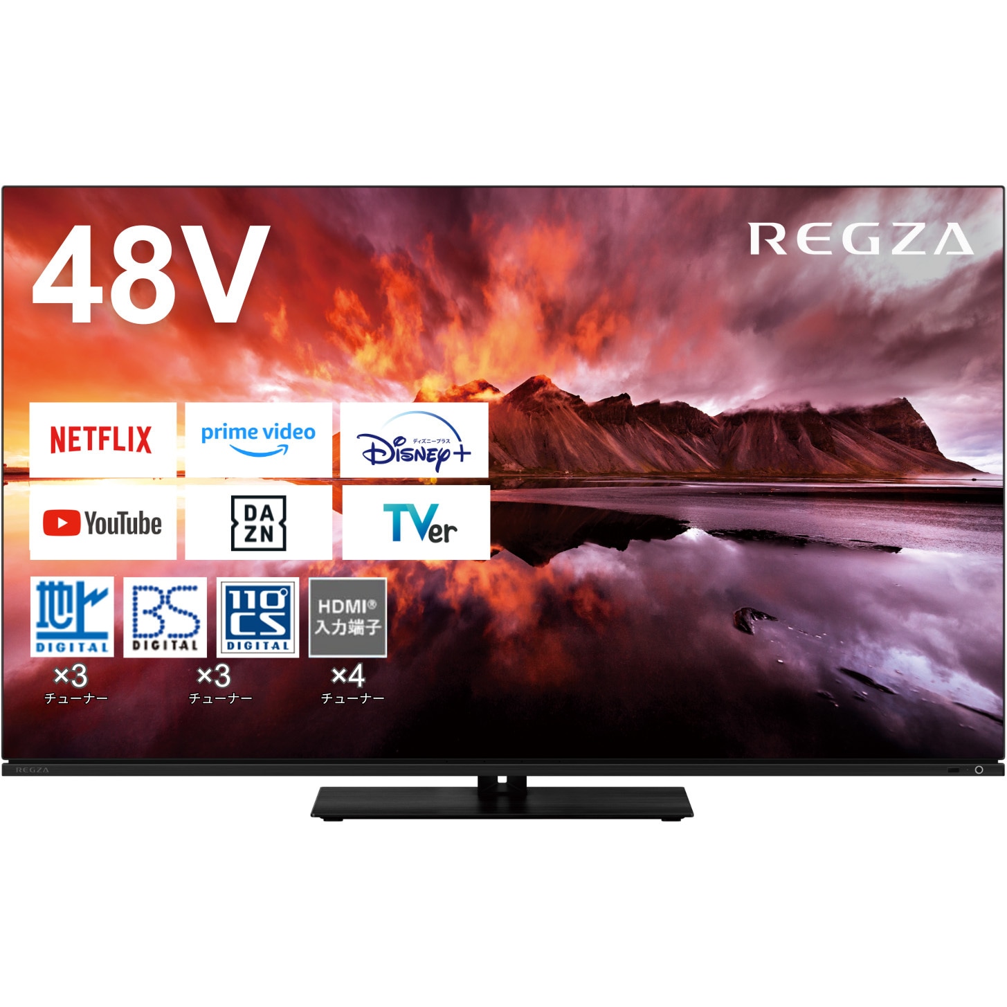48X8900N 有機ELテレビ X8900Nシリーズ REGZA 48型サイズ - 【通販