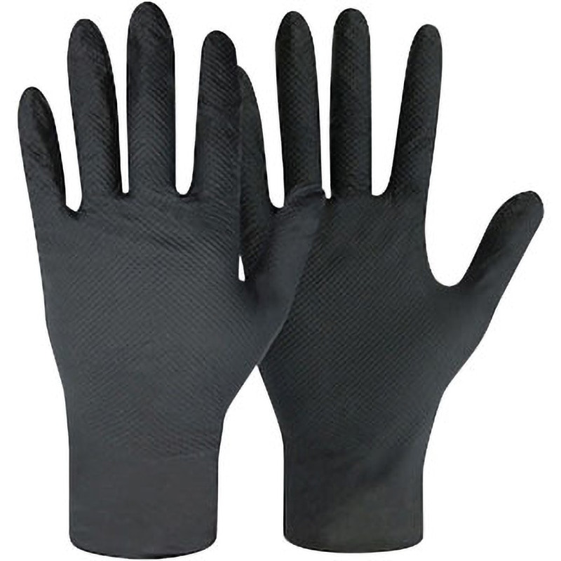 191462 ニトリルゴム手袋 厚手 粉なし エンジニア仕様 モノタロウ 50枚