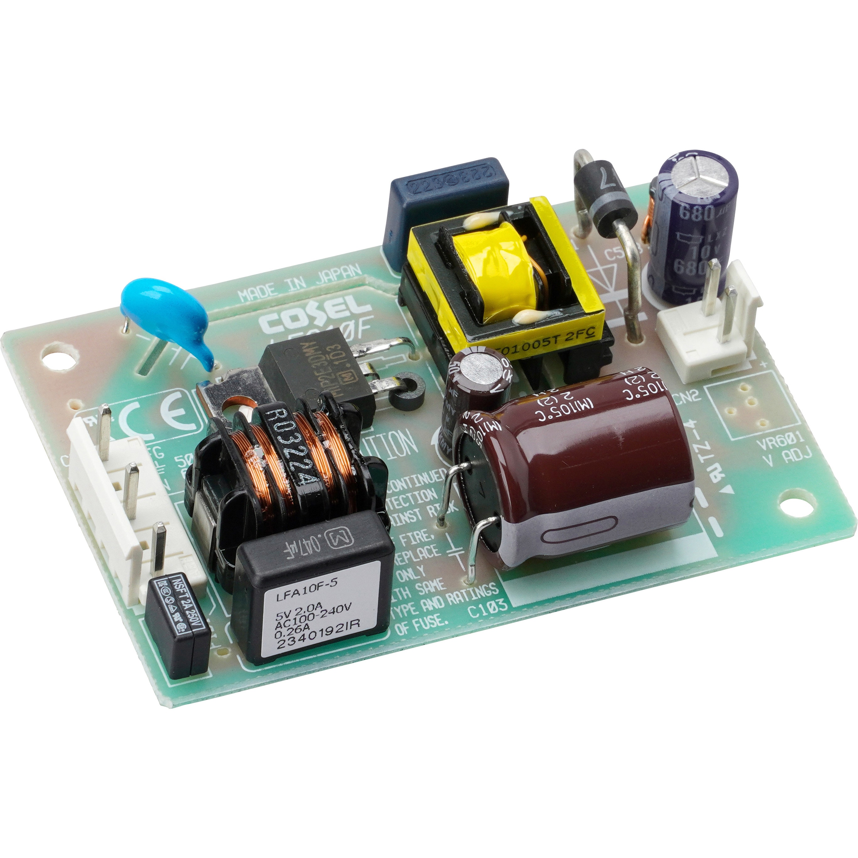 LFA10F-5 スイッチング電源 LFAシリーズ コーセル 基板単体 10W 2A