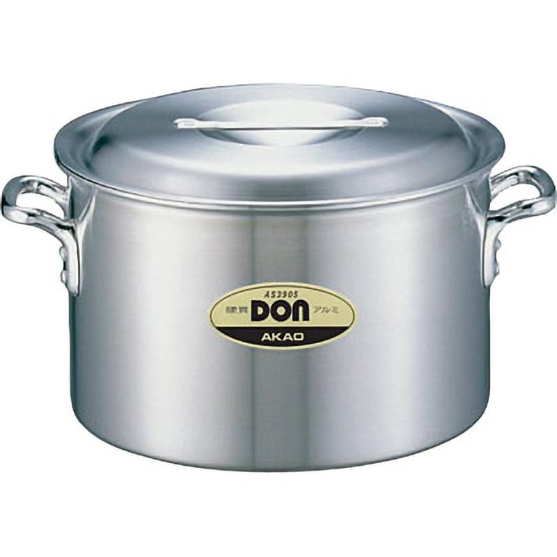 DON半寸胴鍋 アカオアルミ 容量23L 呼び寸法36cm - 【通販モノタロウ】