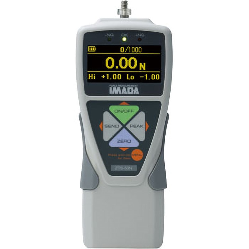 ZTS-1000N 標準型デジタルフォースゲージ イマダ 質量490g - 【通販