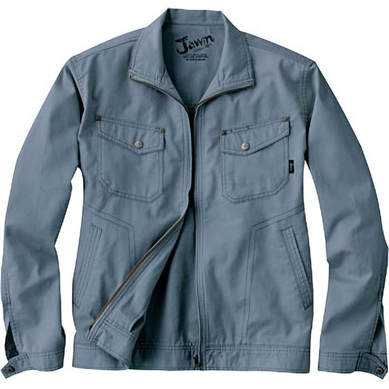 51100 51100 Jawin 綿100%ジャンパー(秋冬用) 自重堂 名入れ可 ドビー