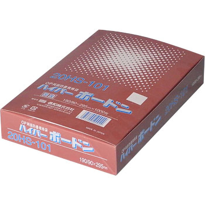 25HS-106 OPPハイパーボードン 三角袋(プラマーク入) 穴無し 信和 穴数