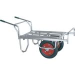 コン助 アルミ製平形2輪車(1輪車に付け替え可能タイプ) HARAX