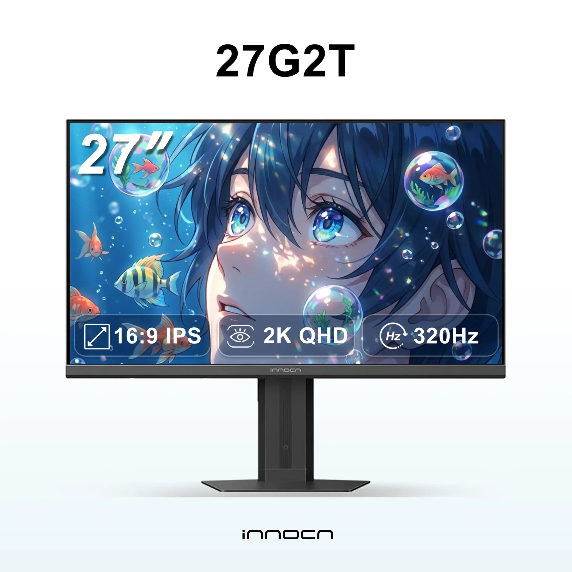 INNOCN 27インチ 320Hz QHD ゲーミング モニター | 27G2T – INNOCN Japan