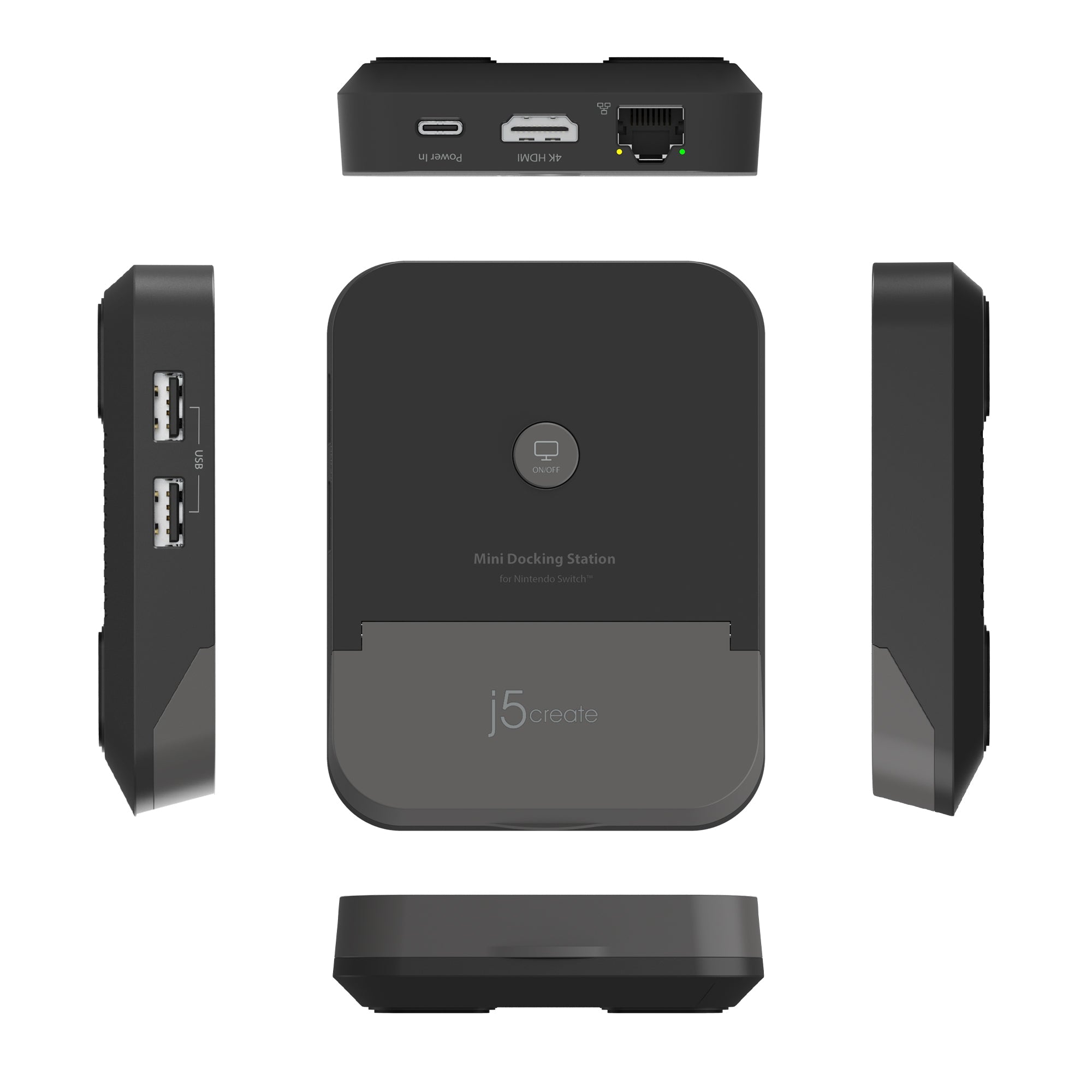 JCD620 USB-C 5in1 スマホ & ゲーム機 ドックスタンド – new-jp-j5create