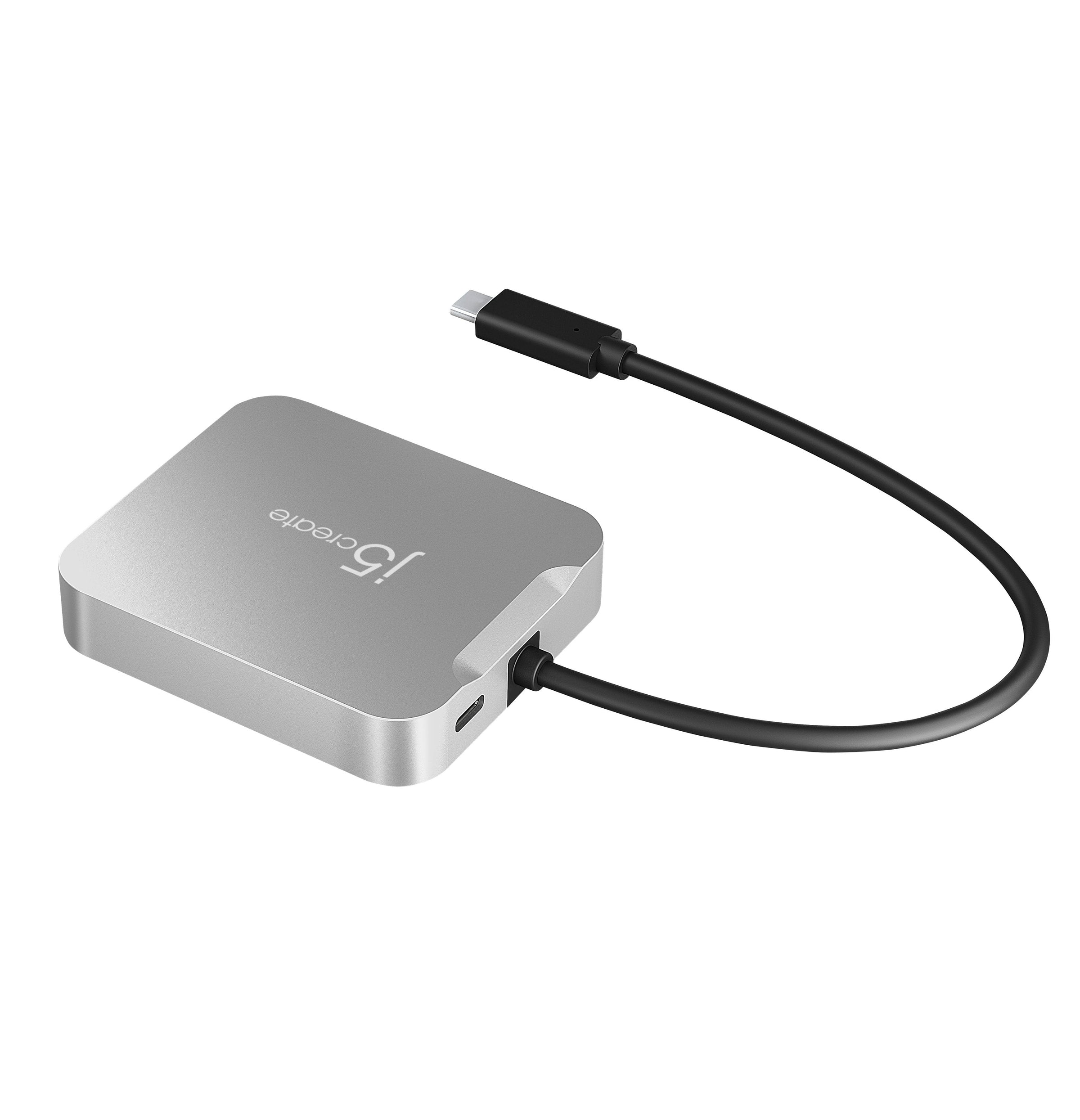 JCD391 USB-C 4K60 PD 5in1 マルチハブ（works with chromebook認証
