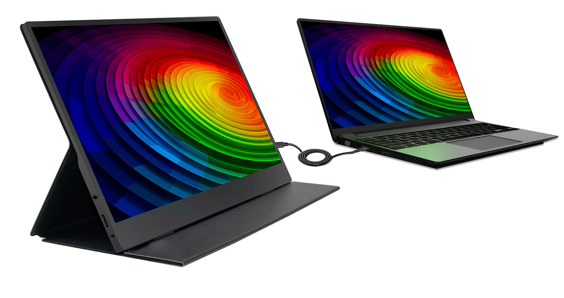 JAPANNEXT 15.6インチ 有機EL(OLED)パネル搭載 4K(3840x2160)解像度