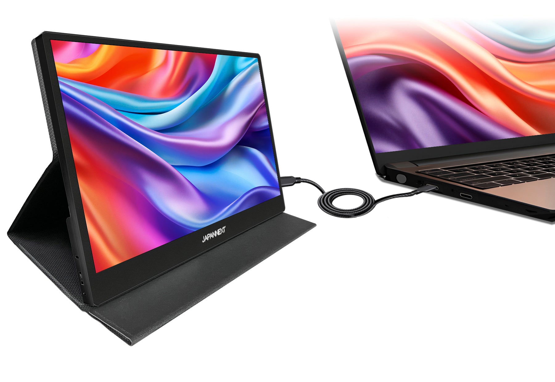 JAPANNEXT 17.3インチ IPSパネル搭載 フルHD(1920x1080)解像度