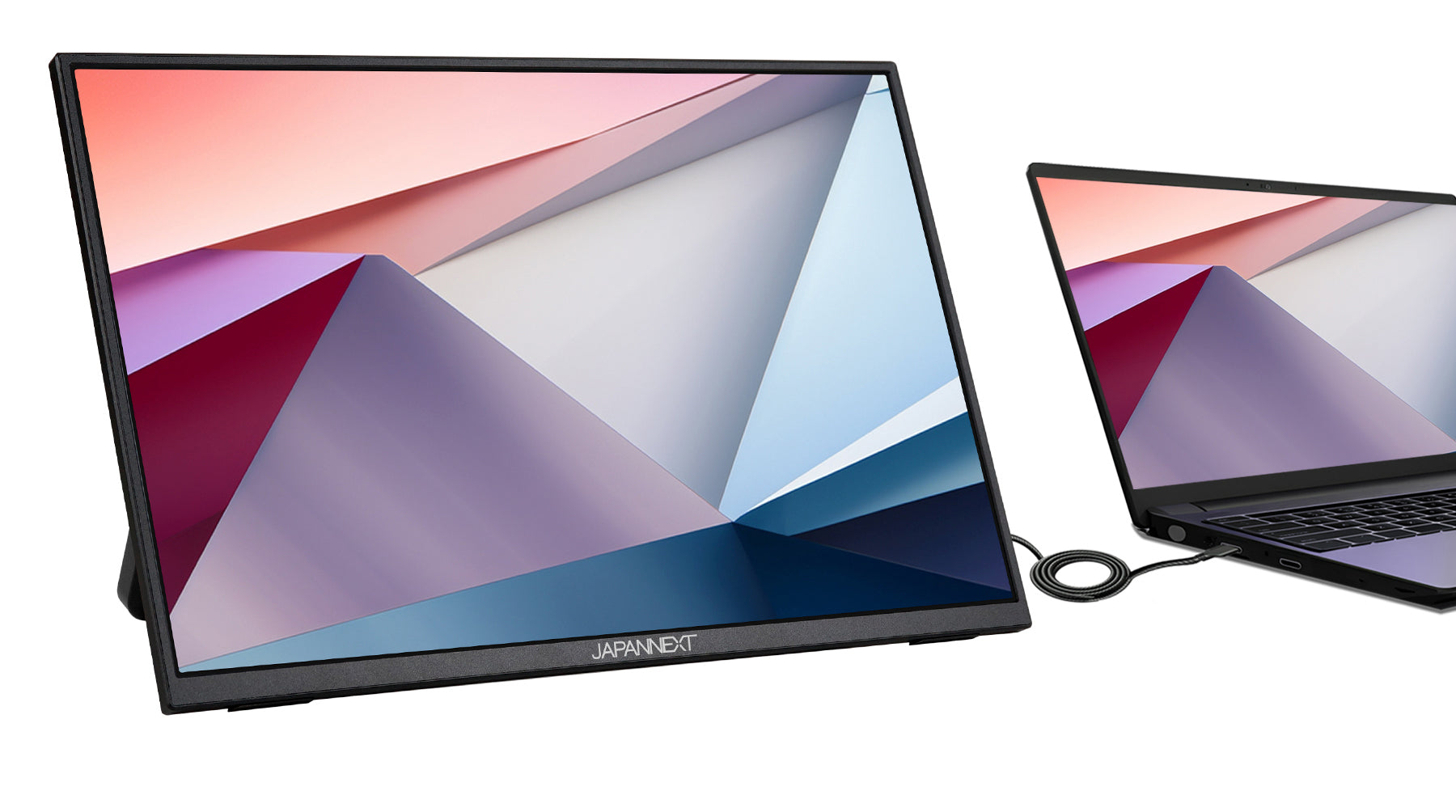 JAPANNEXT 18.5インチ IPSパネル搭載 4K(3840x2160)解像度 モバイル