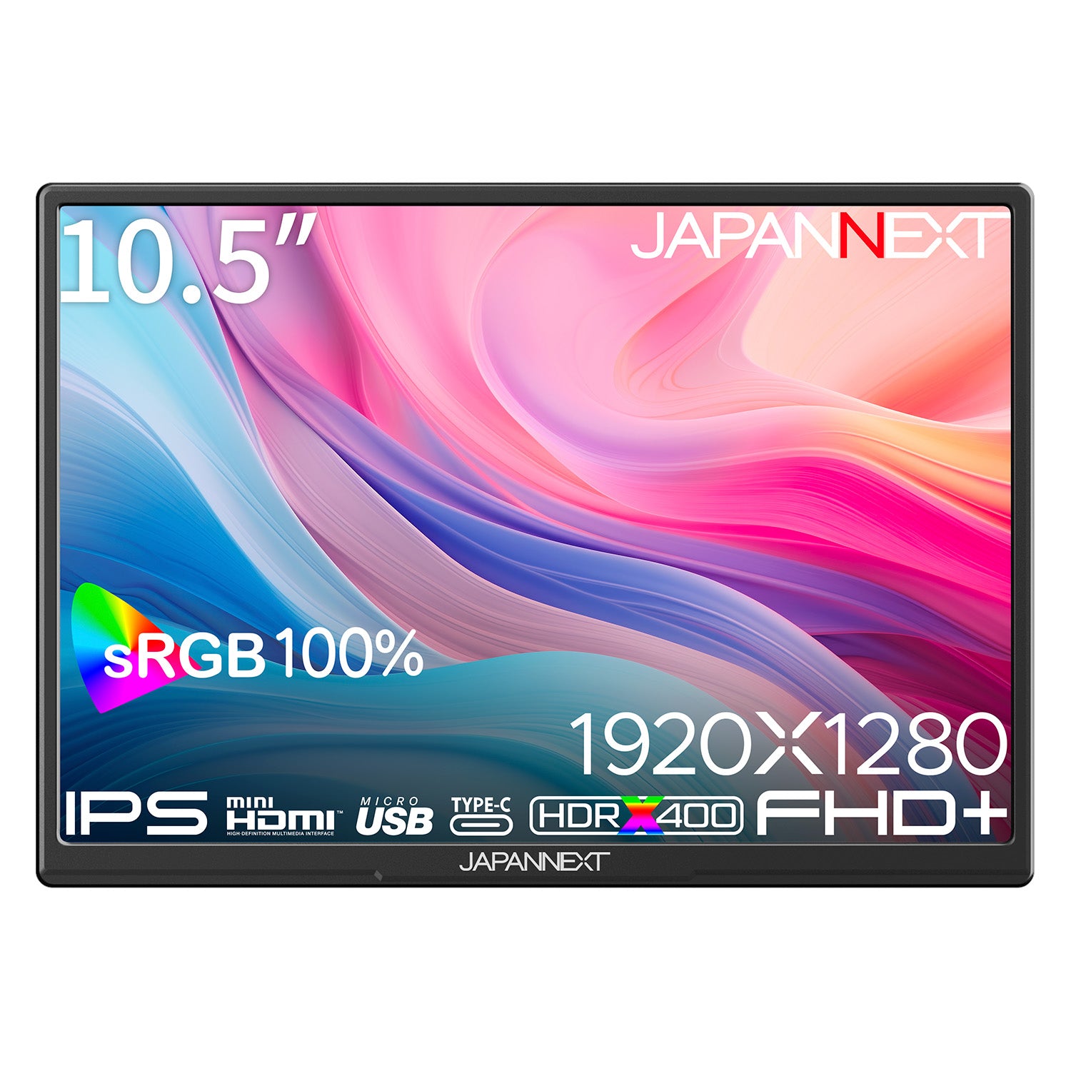 ECサイト限定】JAPANNEXT 10.5インチ IPSパネル搭載 フルHD+(1920x1280