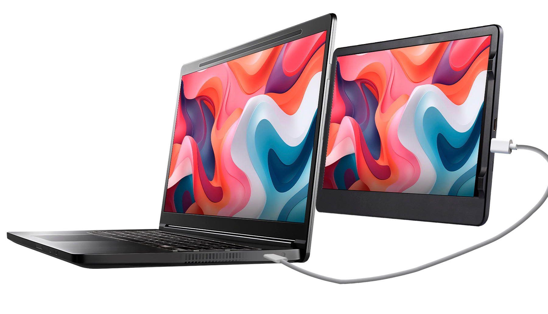 JAPANNEXT JN-MDO-IPS116 11.6インチ 1366x768解像度 ノートPC装着型