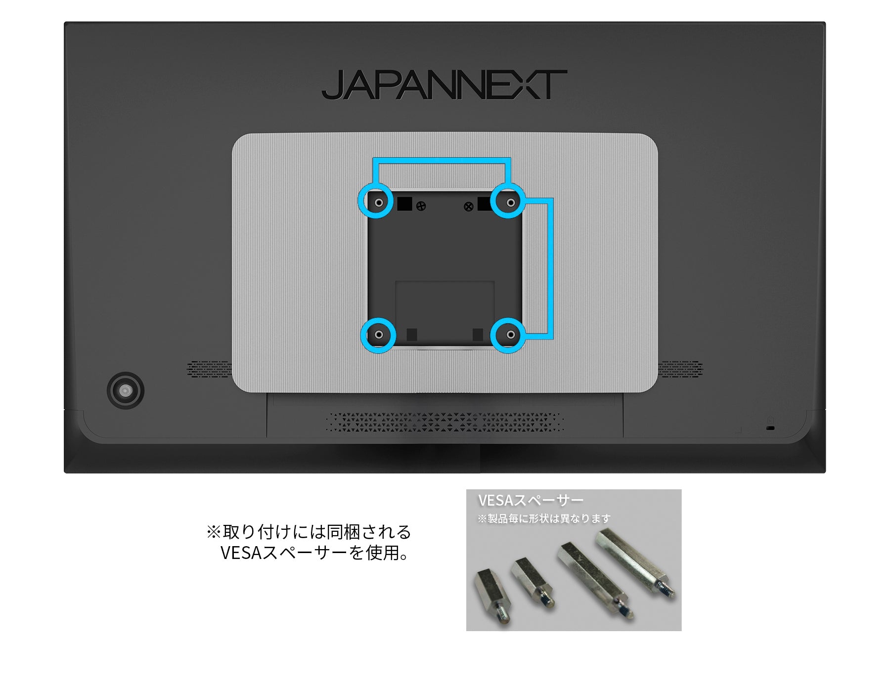 JAPANNEXT 27インチ IPSパネル搭載 4K(3840x2160)解像度 液晶モニター