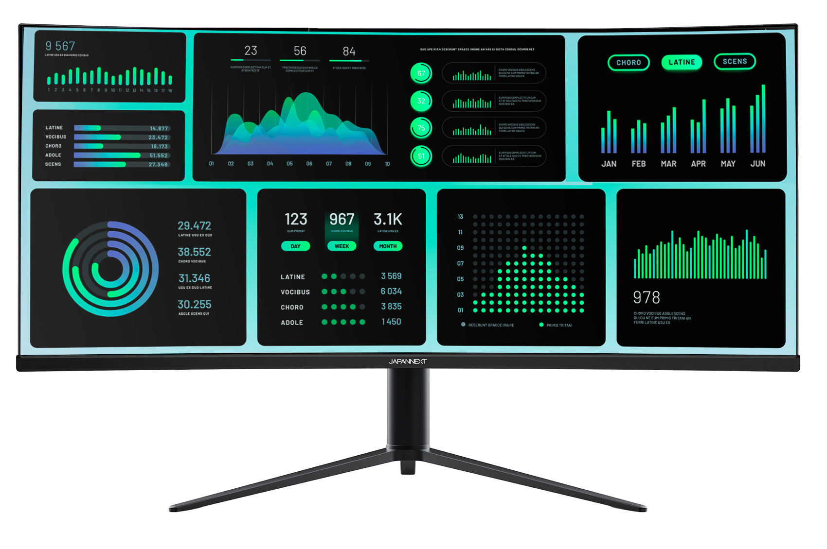 JAPANNEXT 29インチ ワイドFHD(2560 x 1080) 液晶モニター JN