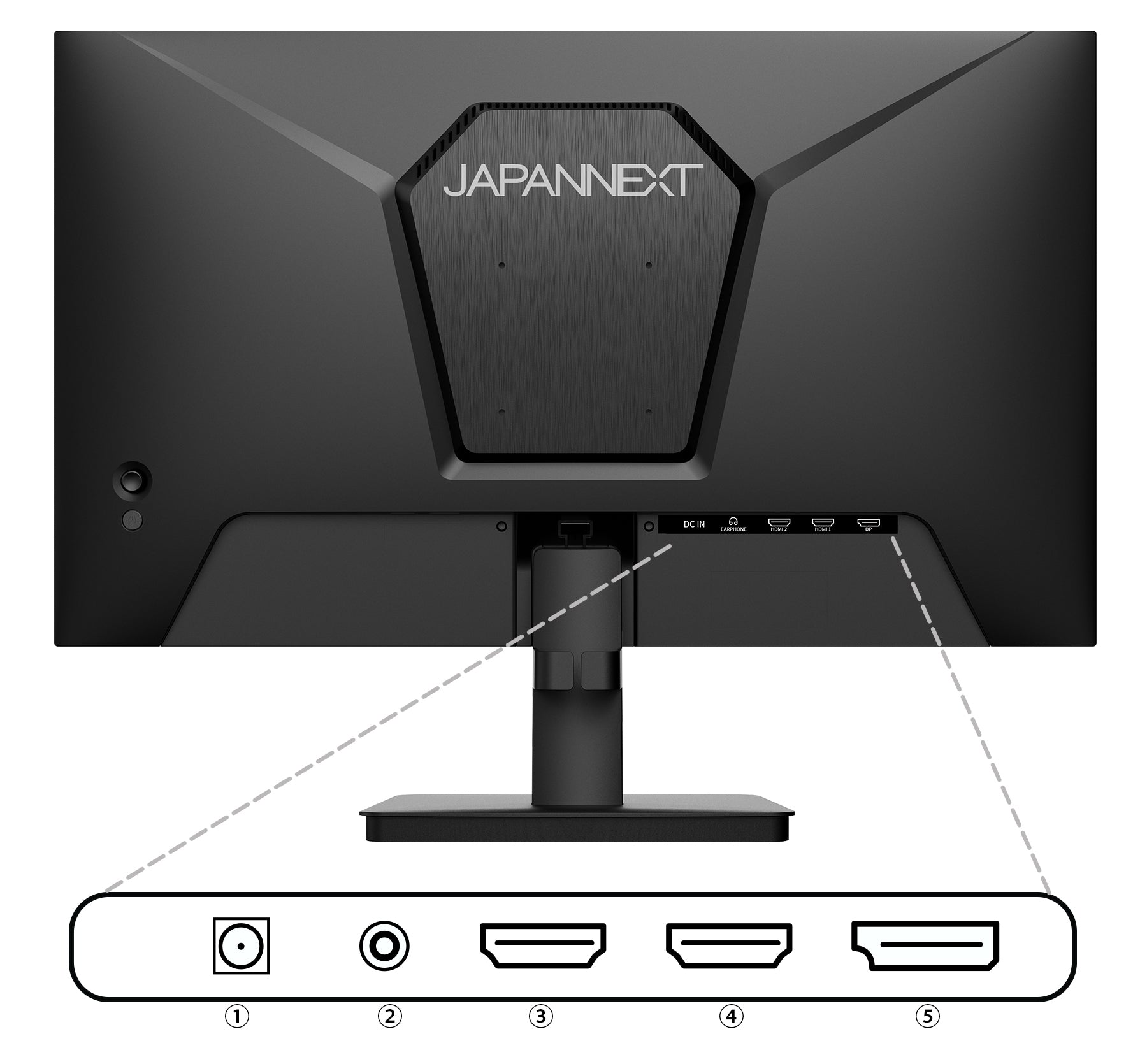 ゲオ限定】JAPANNEXT 23.8インチ IPSパネル搭載 180Hz対応 フルHD