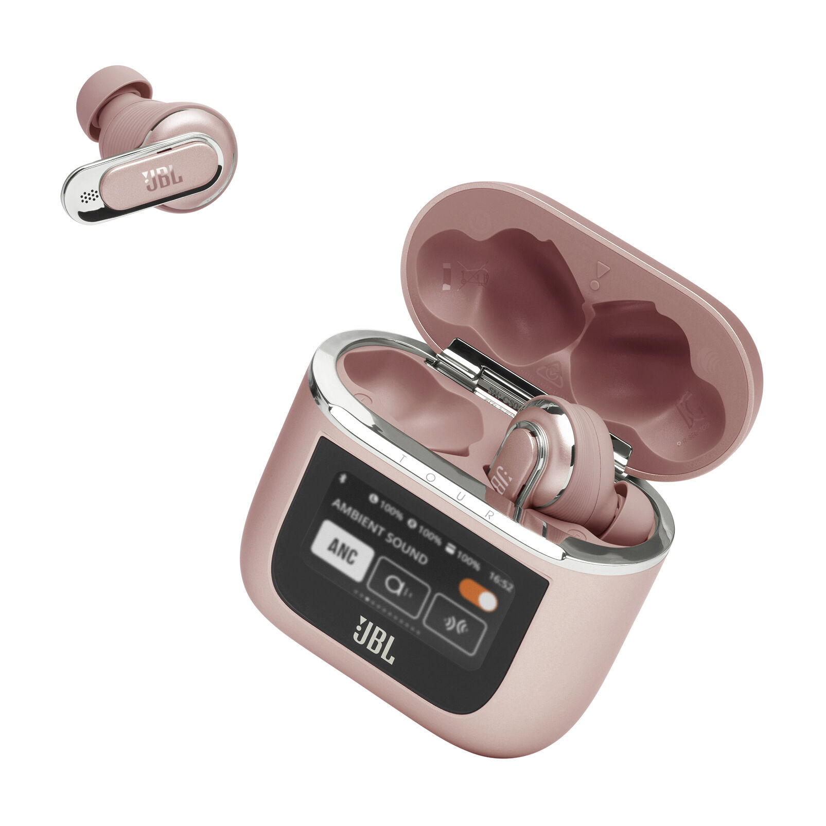 JBL Tour Pro 2 | ハイブリッドノイズキャンセリング完全ワイヤレス