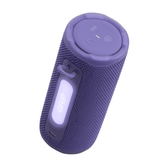 JBL Grip | 大胆なJBL プロサウンドとアンビエントライトを搭載した