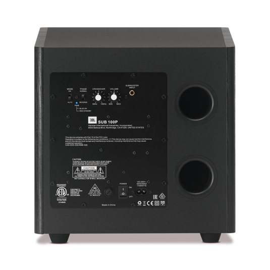 Arena Sub 100P | 10インチ(250mm)100Wパワード・サブウーファー