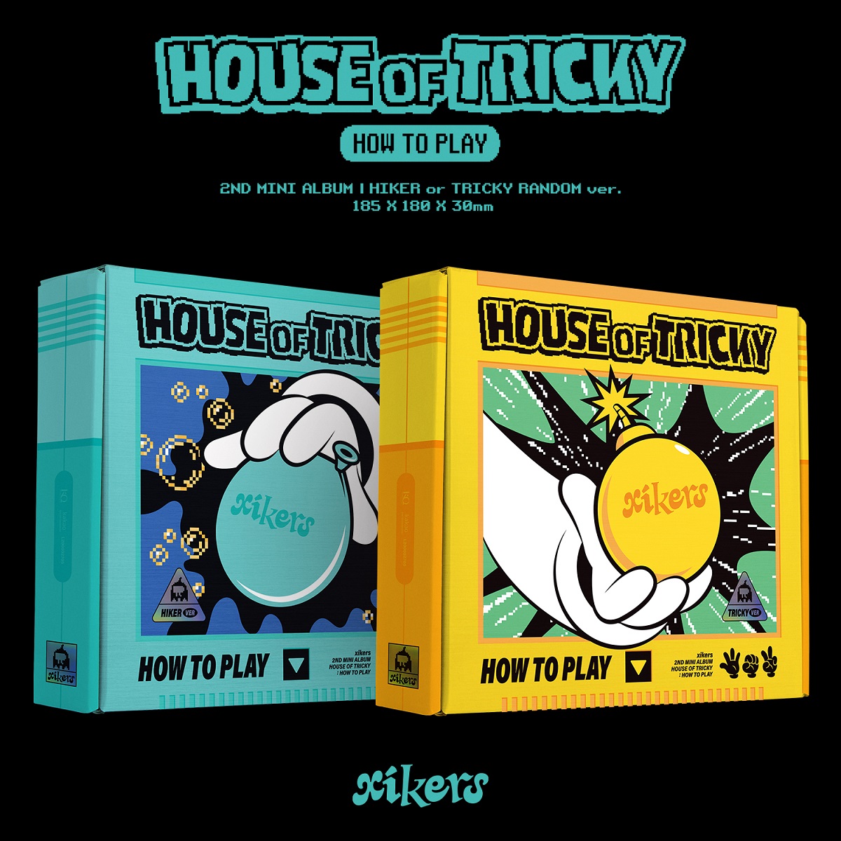 jp.ktown4u.com : xikers - ミニアルバム2集 [HOUSE OF TRICKY : HOW