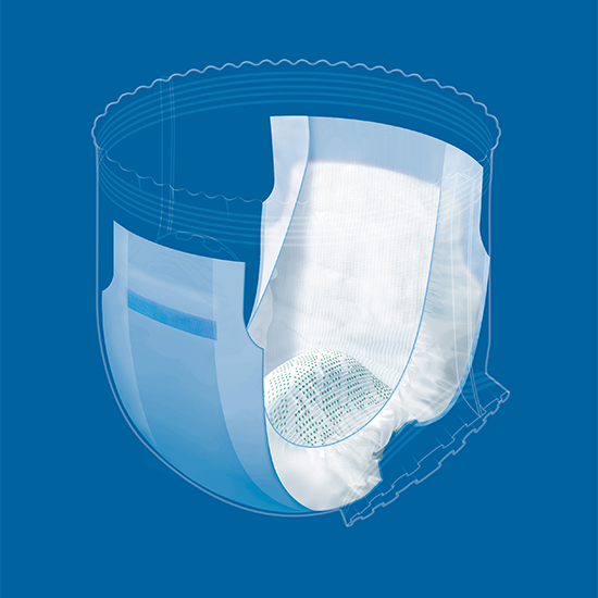 ライフリー ズレずに安心 紙パンツ用尿とりパッド 8回吸収- ライフリー