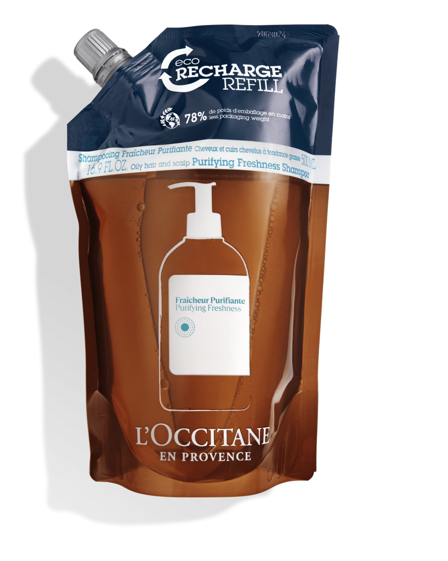 ピュアフレッシュ シャンプー(レフィル) 500mL｜ヘアケア｜ロクシタン