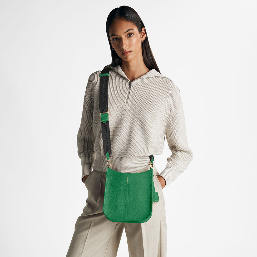 The Moon Shoulder Bag - Emerald Green – MAISON de SABRÉ