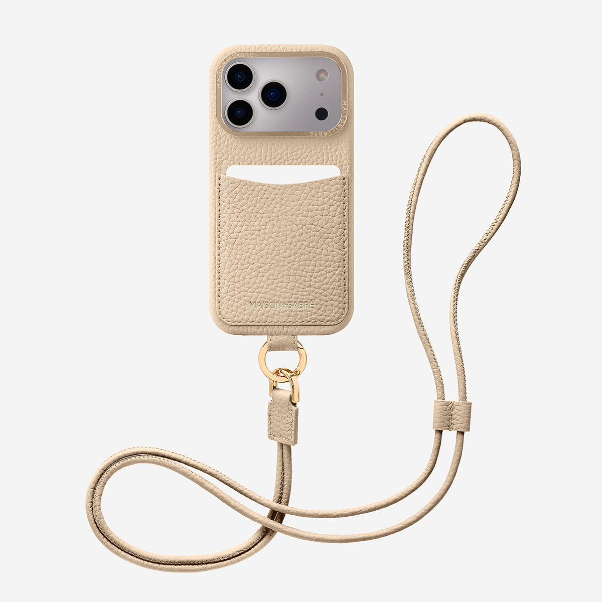 The Sling Phone Case iPhone 17 Pro - Saharan Nude – MAISON de SABRÉ