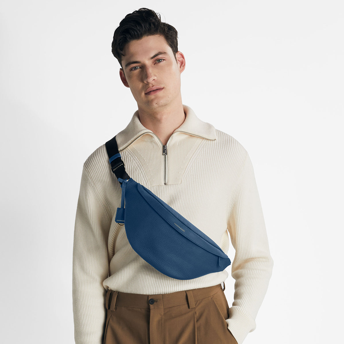 The Large Sling Bag - Pacific Blue – MAISON de SABRÉ