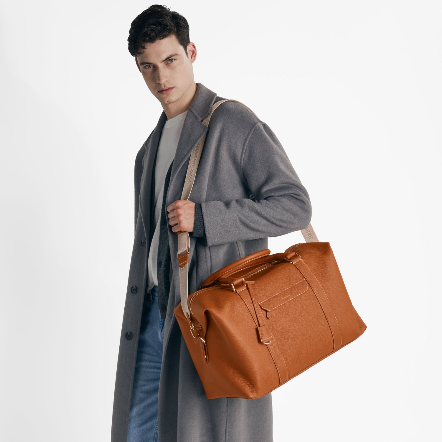 The Boston Bag - Pecan Brown – MAISON de SABRÉ