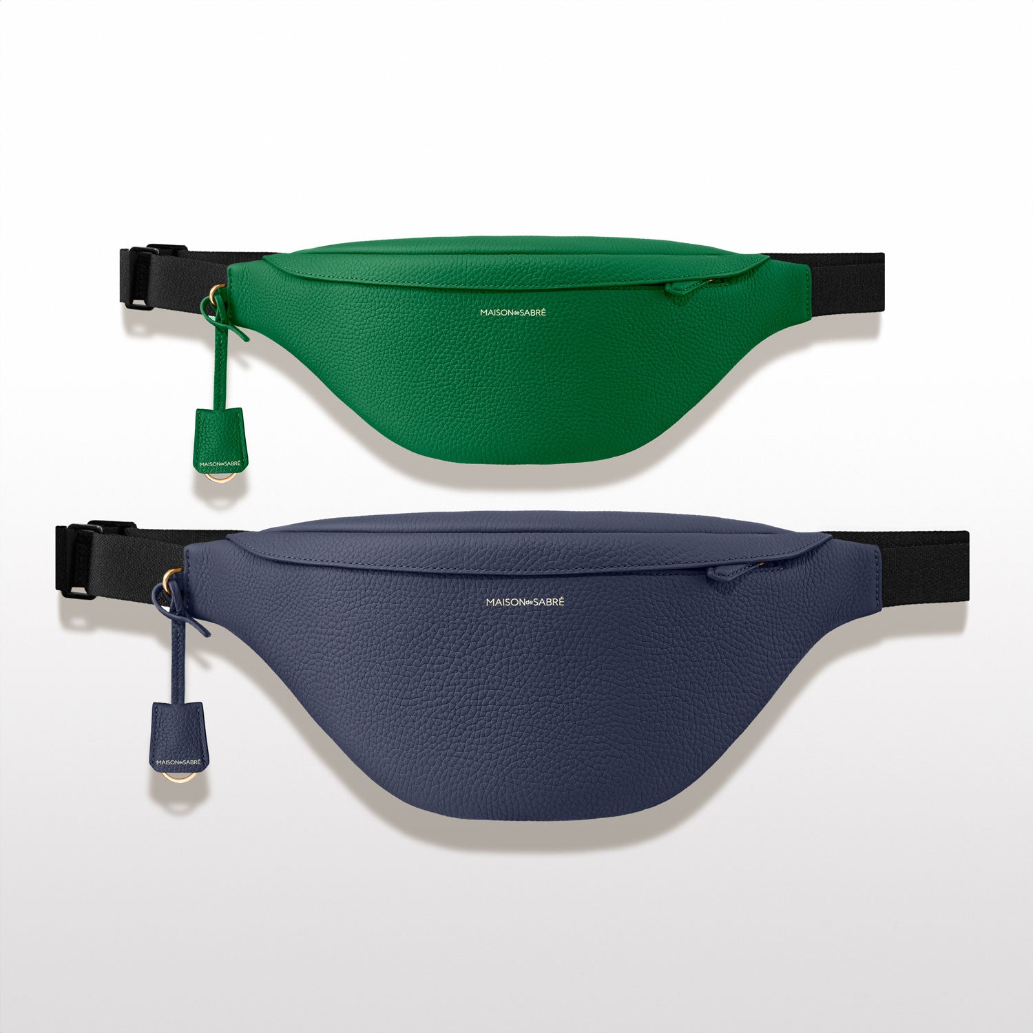 The Large Sling Bag - Black Caviar – MAISON de SABRÉ