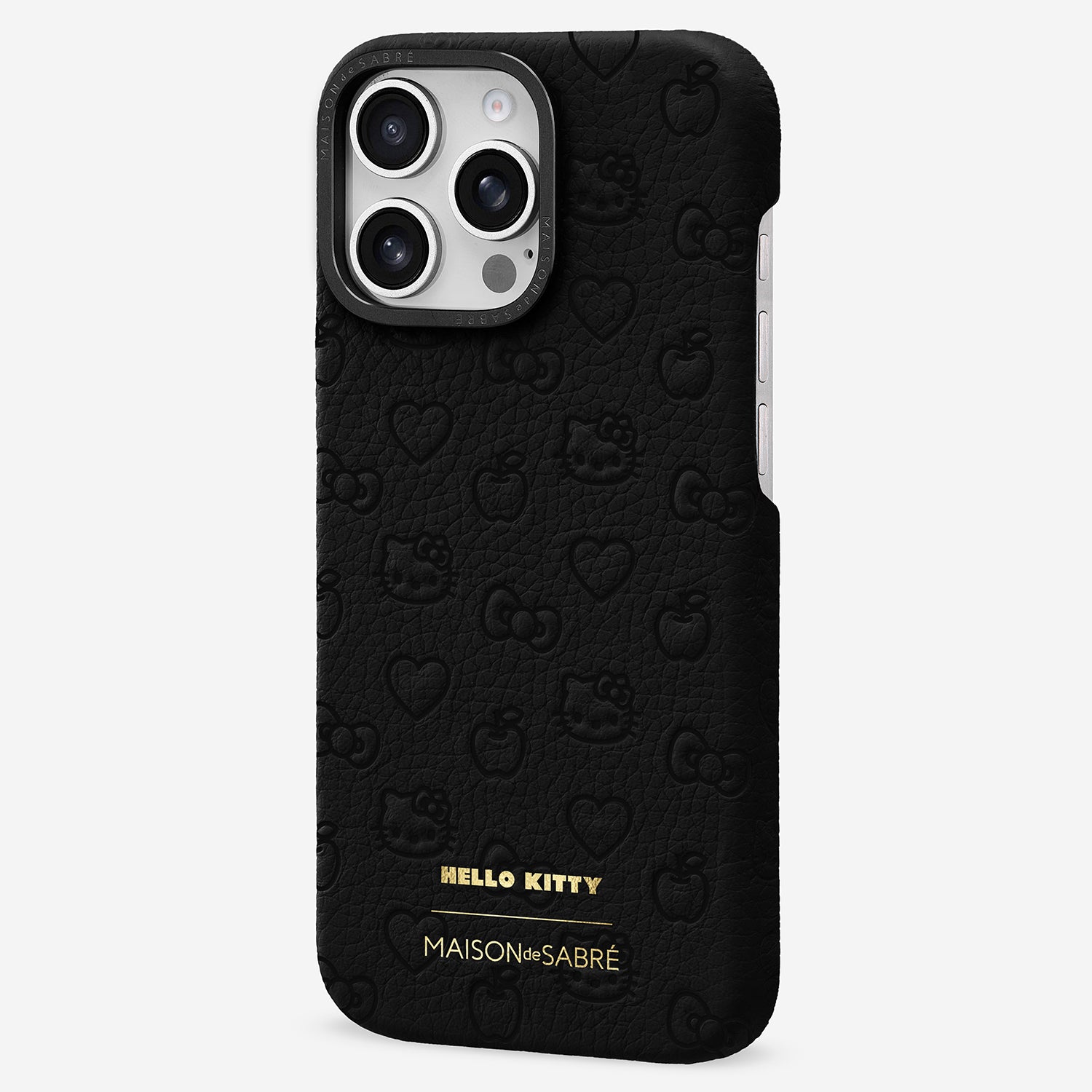 iPhone 16 Pro Max Case - Black Caviar (Hello Kitty) – MAISON de SABRÉ