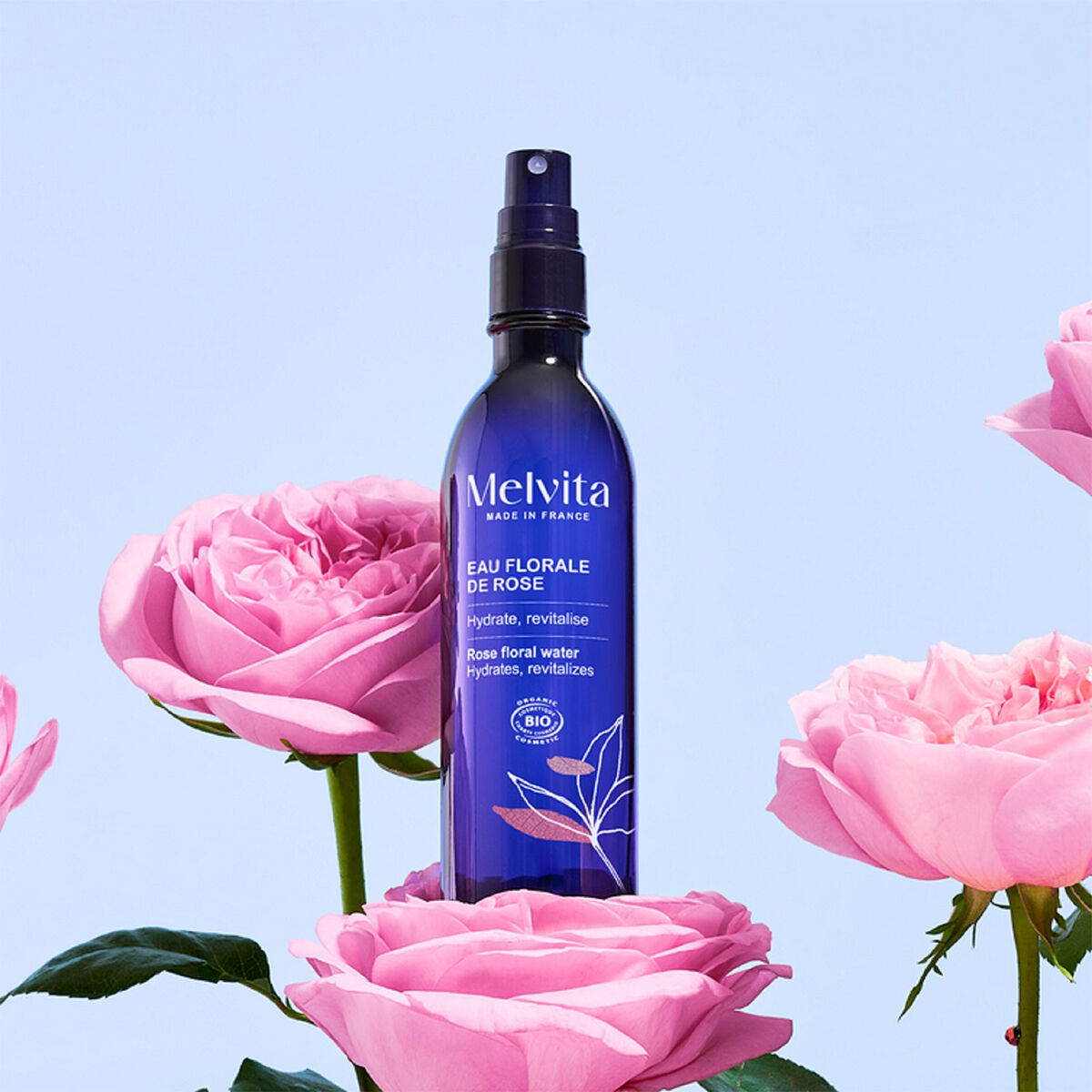 フラワーウォーター リセットミスト ローズ 200mL ｜フェイス・ボディ