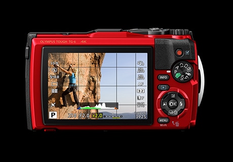Olympus Tough TG-6 赤 4K対応 デジタルカメラ 【公式通販】