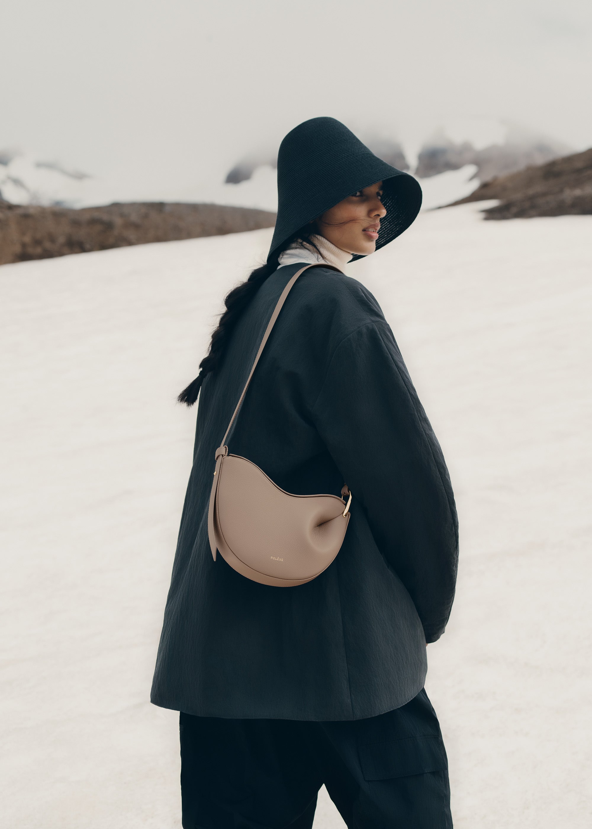 Polène | バッグ- Tonca -トープ テクスチャード