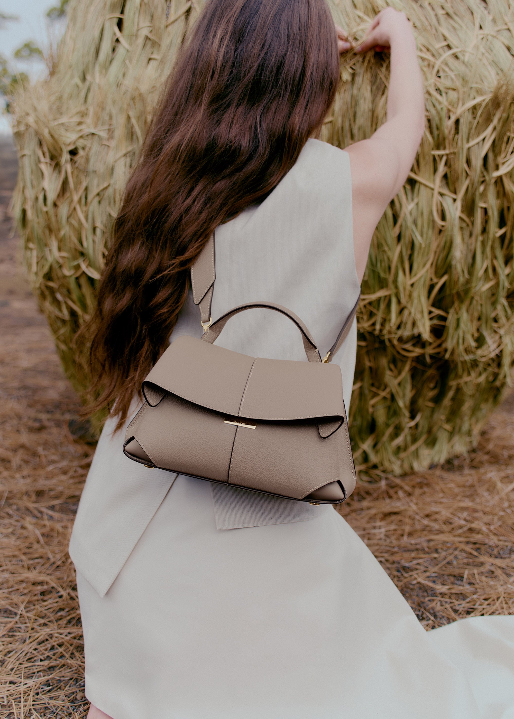 Polène | バッグ - Mokki Mini - トープテクスチャード