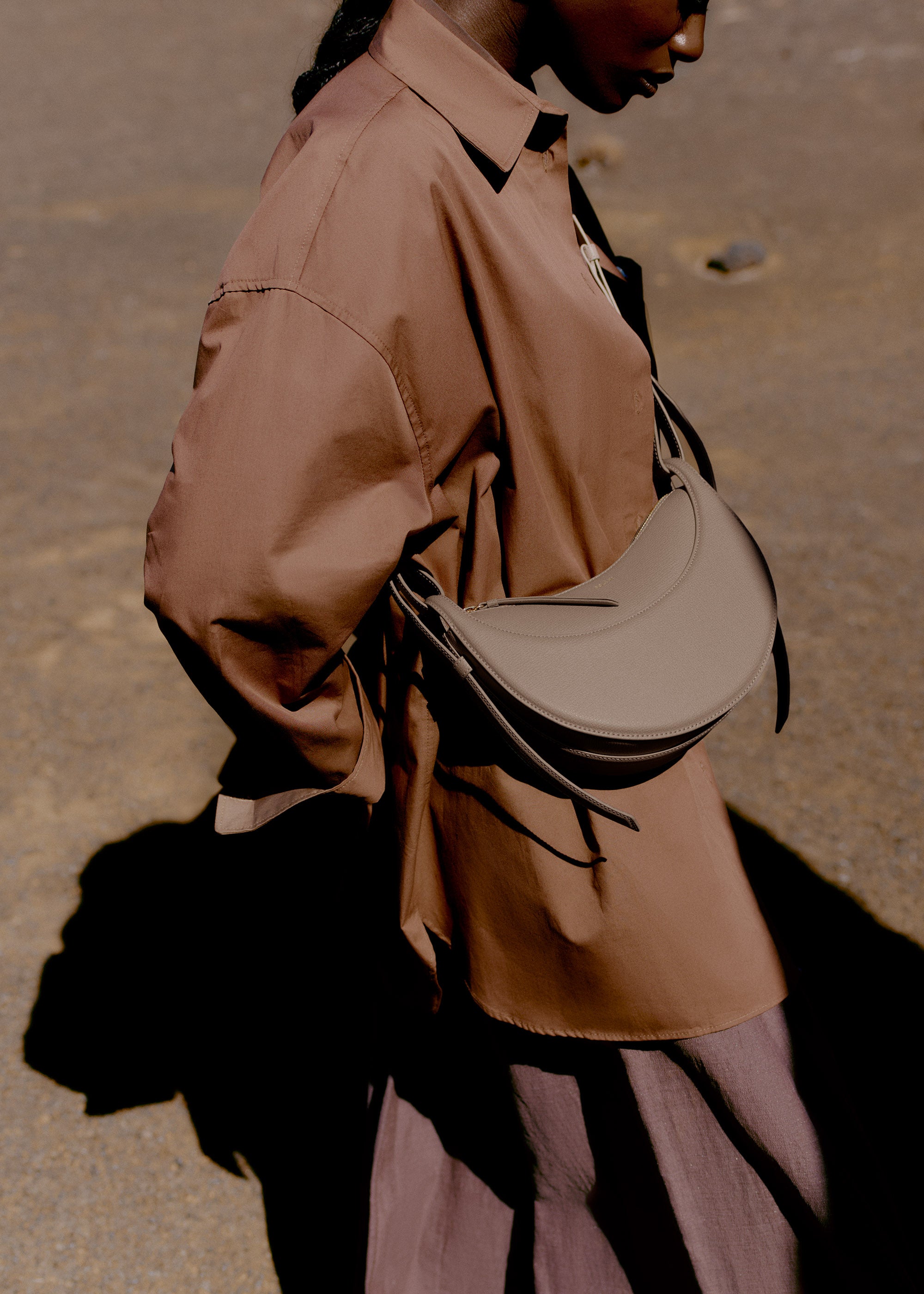 Polène | バッグ - Numéro Dix -トープ テクスチャード