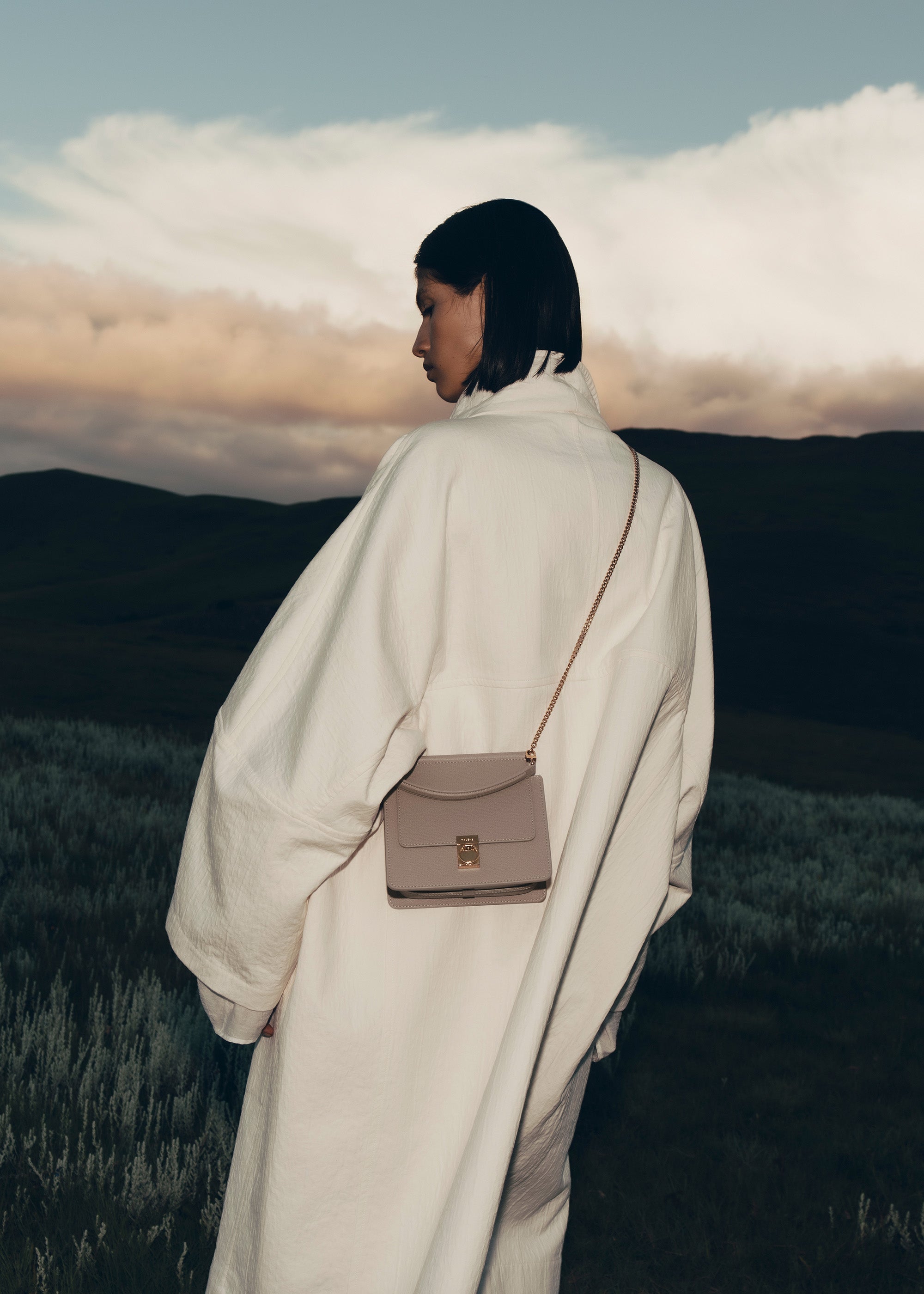 Polène | バッグ - Numéro Sept Mini -トープ テクスチャード