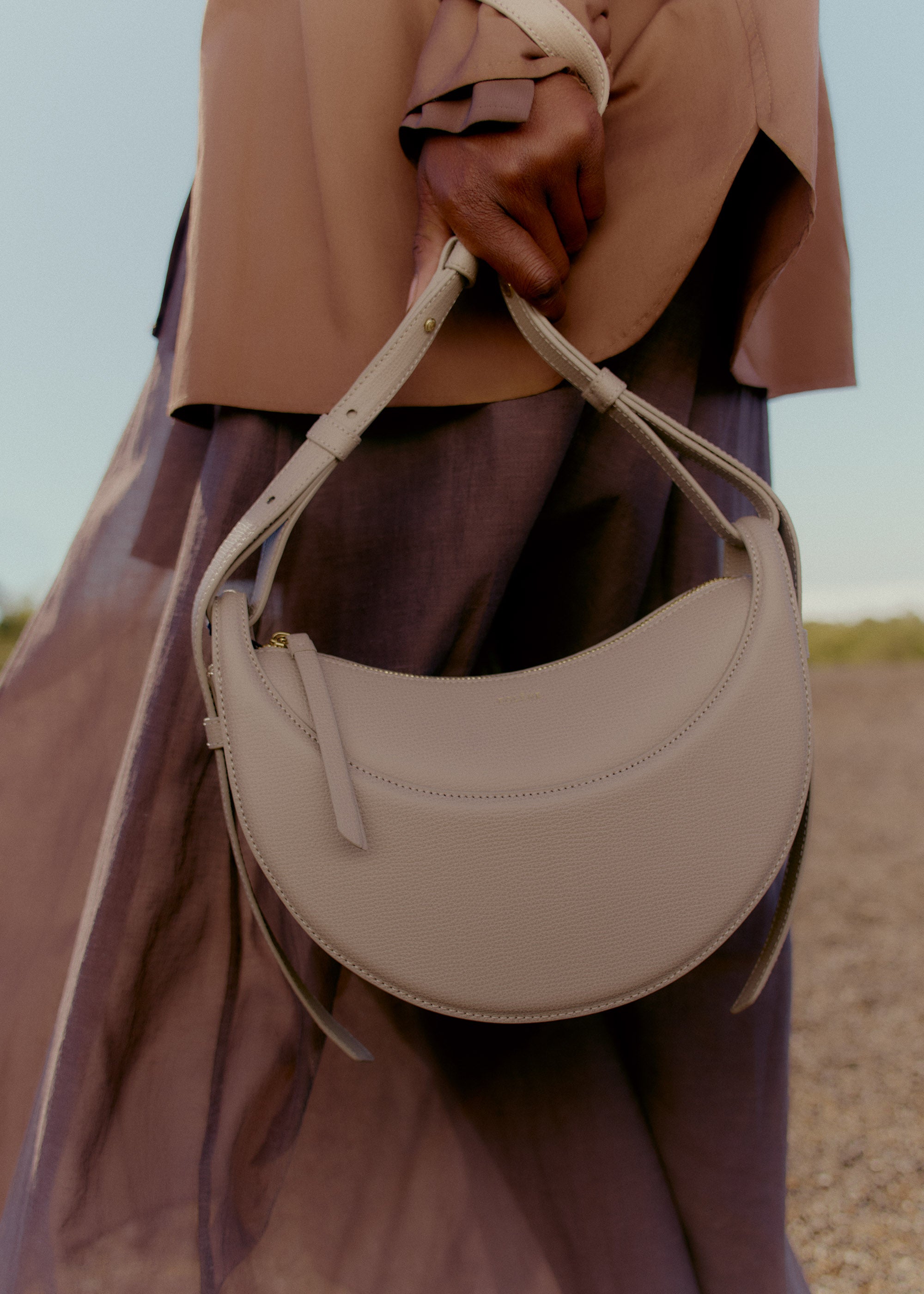 Polène | バッグ - Numéro Dix -トープ テクスチャード