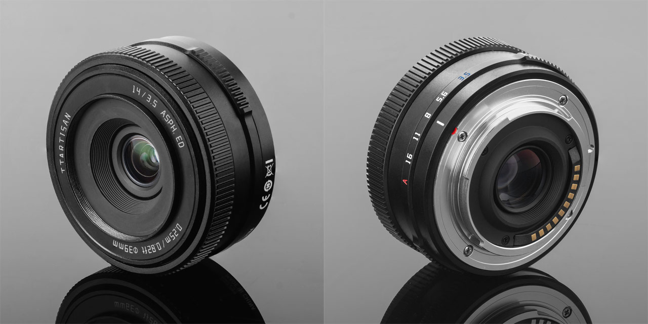 TTArtisan、「AF 14mm f/3.5 APS-C 富士フイルムXマウント用」発売。瞳