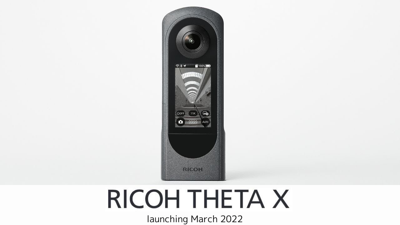 RICOH THETA X」の国内発売日決定および関連アクセサリー新発売の