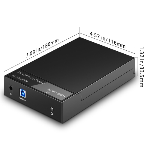 USB 3.0HDDケース、3.5インチSATA HDD / SSD最大16 TB