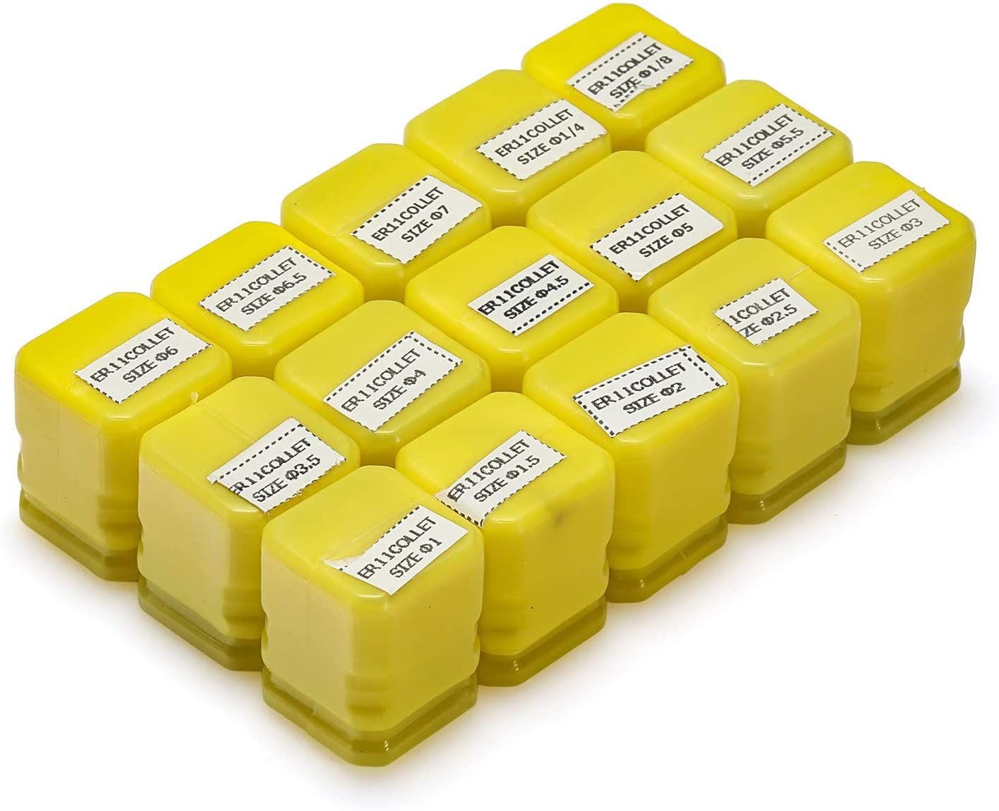 Genmitsu ER11 精密 コレットチャック 1.0mm〜7.0mm 1/4