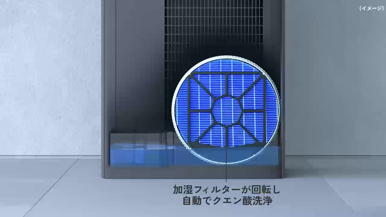 加湿 | KI-TX75 | 空気清浄機：シャープ