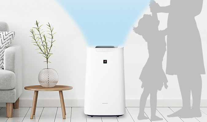 加湿 | 特長 | KI-NS70 | 加湿空気清浄機/空気清浄機：シャープ
