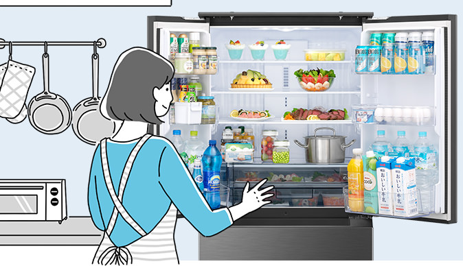 省エネ | SJ-MF55M | 冷蔵庫：シャープ