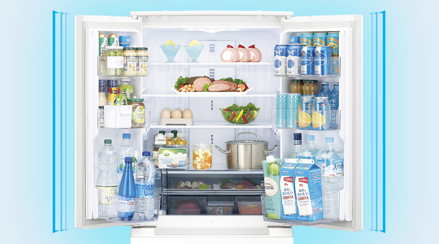 冷蔵室 | SJ-MF46P | 冷蔵庫：シャープ