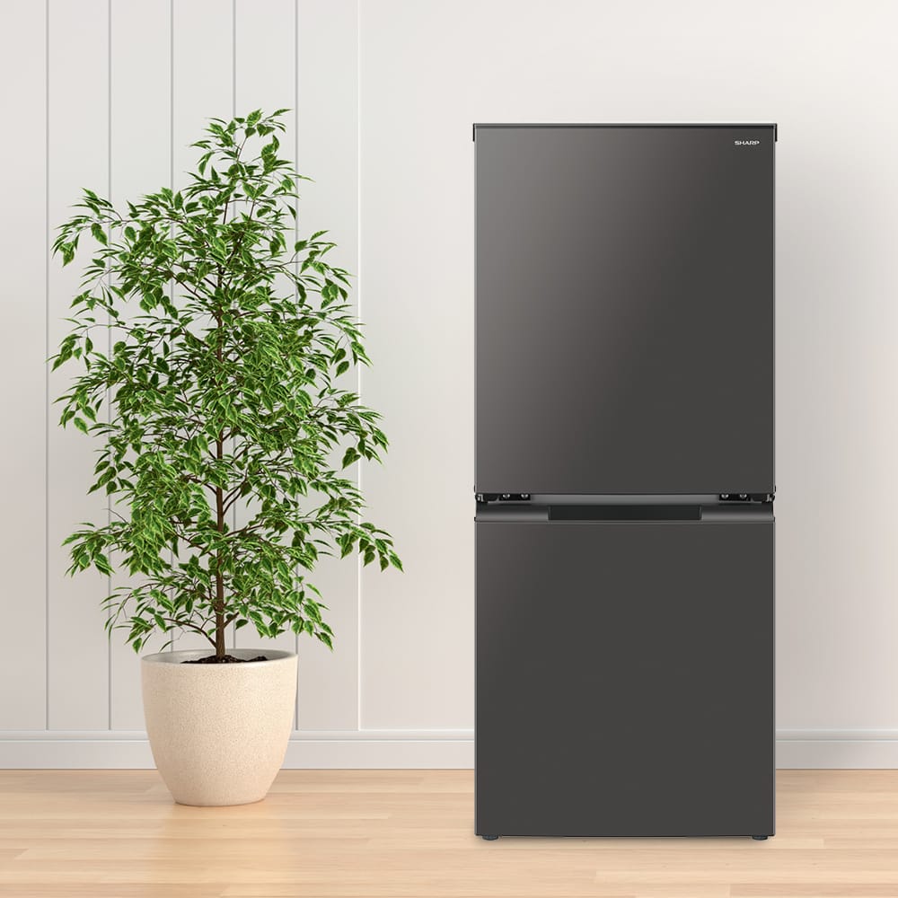 SHARP 冷蔵庫 152L SJ-D15H-H 2ドア 両開2022年製 設置 SHARP 冷蔵庫