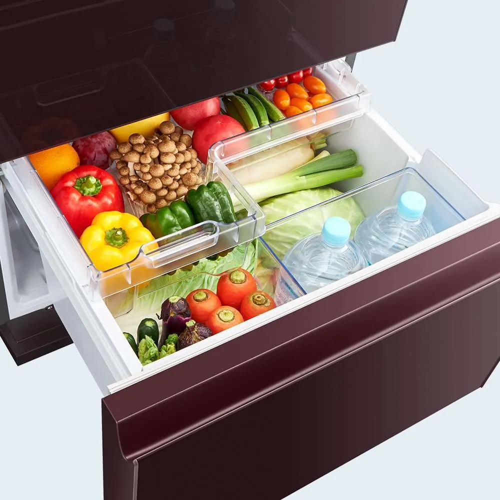 SHARP 冷蔵庫 SJ-GW35J-W 350L どっちもドア2022年製 SJ-GW35J