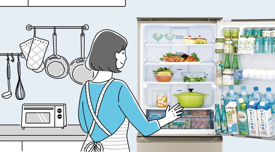 特長 | SJ-X373P | 冷蔵庫：シャープ