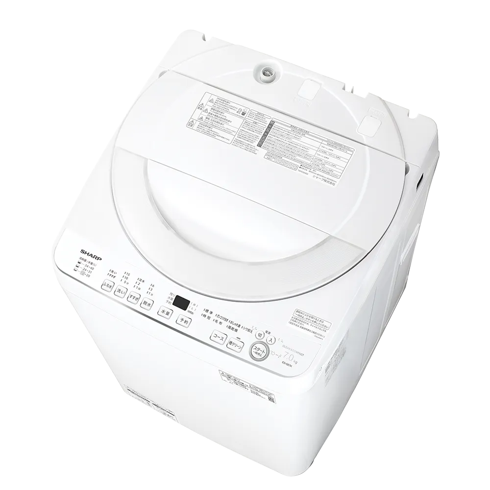 洗濯機：シャープ